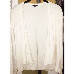 Ann Taylor Draped Front Cardigan